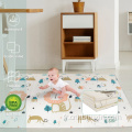 Grand tapis de jeu pour bébé en mousse XPE respectueuse de l'environnement